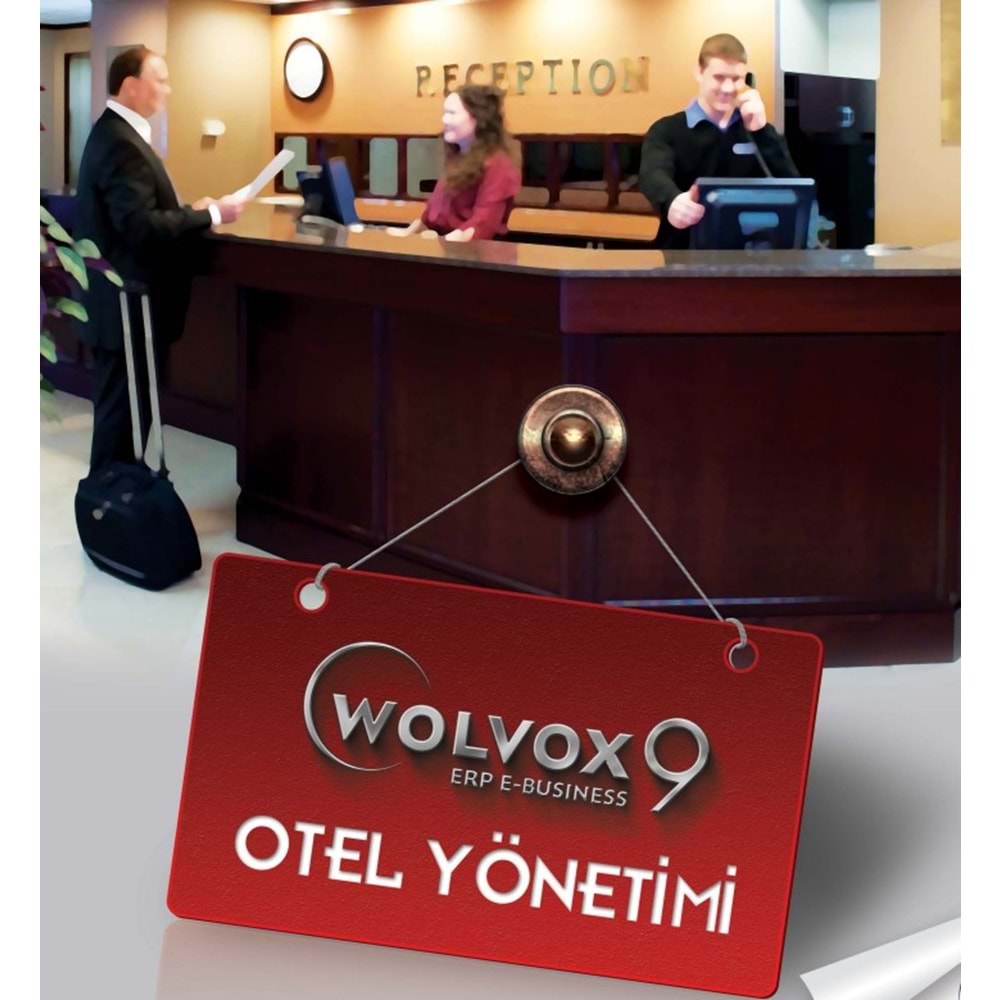 Akınsoft Wolvox Otel Yönetimi Paket-2 (50 Oda Dahil)