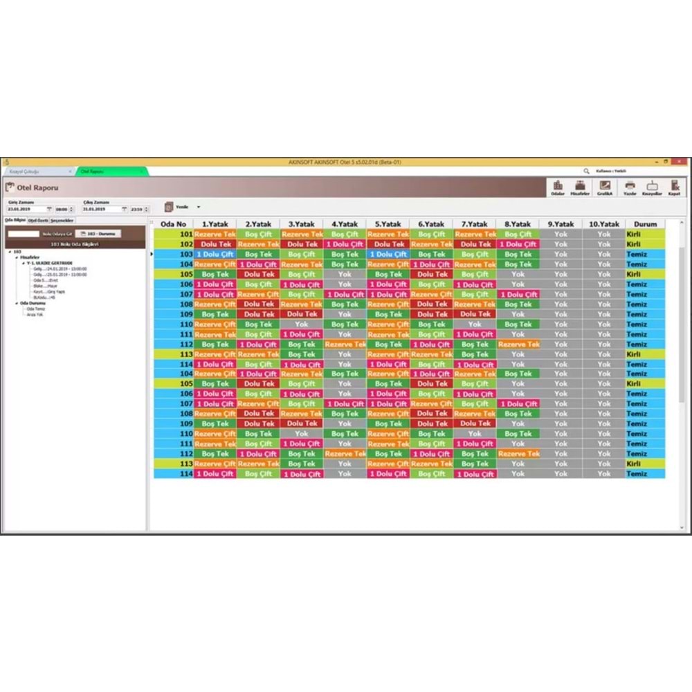 AKINSOFT Otel 5 WOT5 Otel Yönetim Yazılımı AKINSOFT Otel 5 WOT5 Otel Yönetim Yazılımı